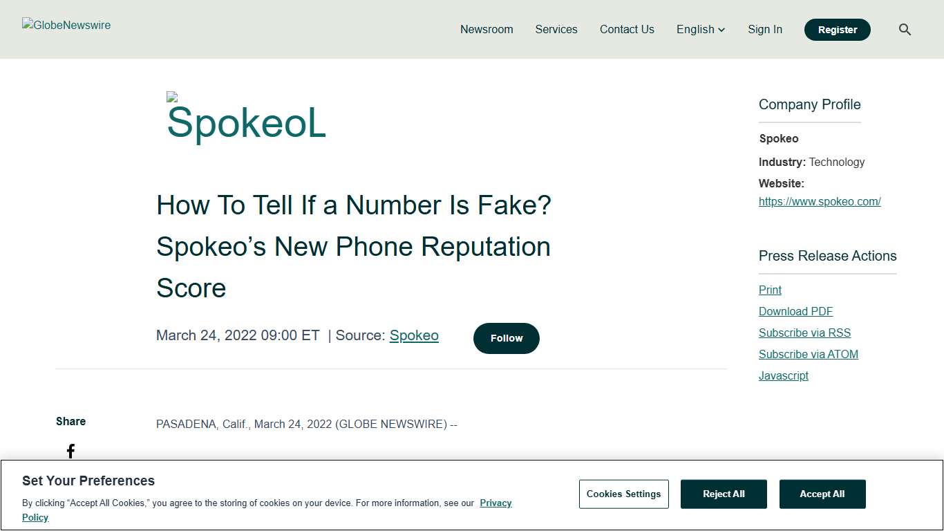 How To Tell If a Number Is Fake? Spokeo’s New Phone